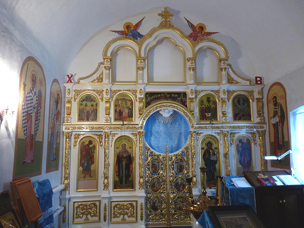 Обустройство храма